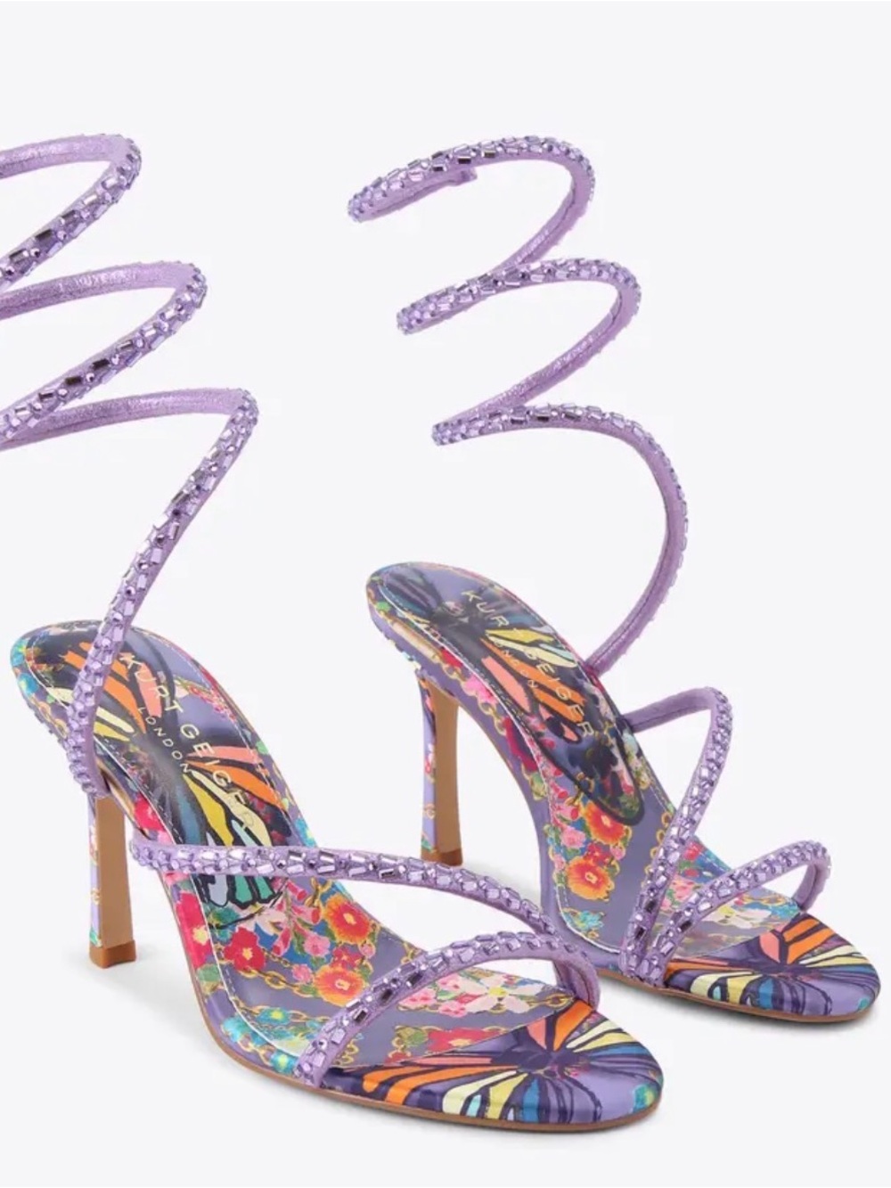 Spiral Asymmetric Heels by Kurt Geiger